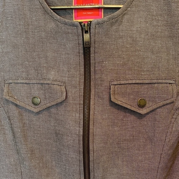 ISSAC MIZARAHI FOR TARGET BROWN JACKET - Picture 3 of 8